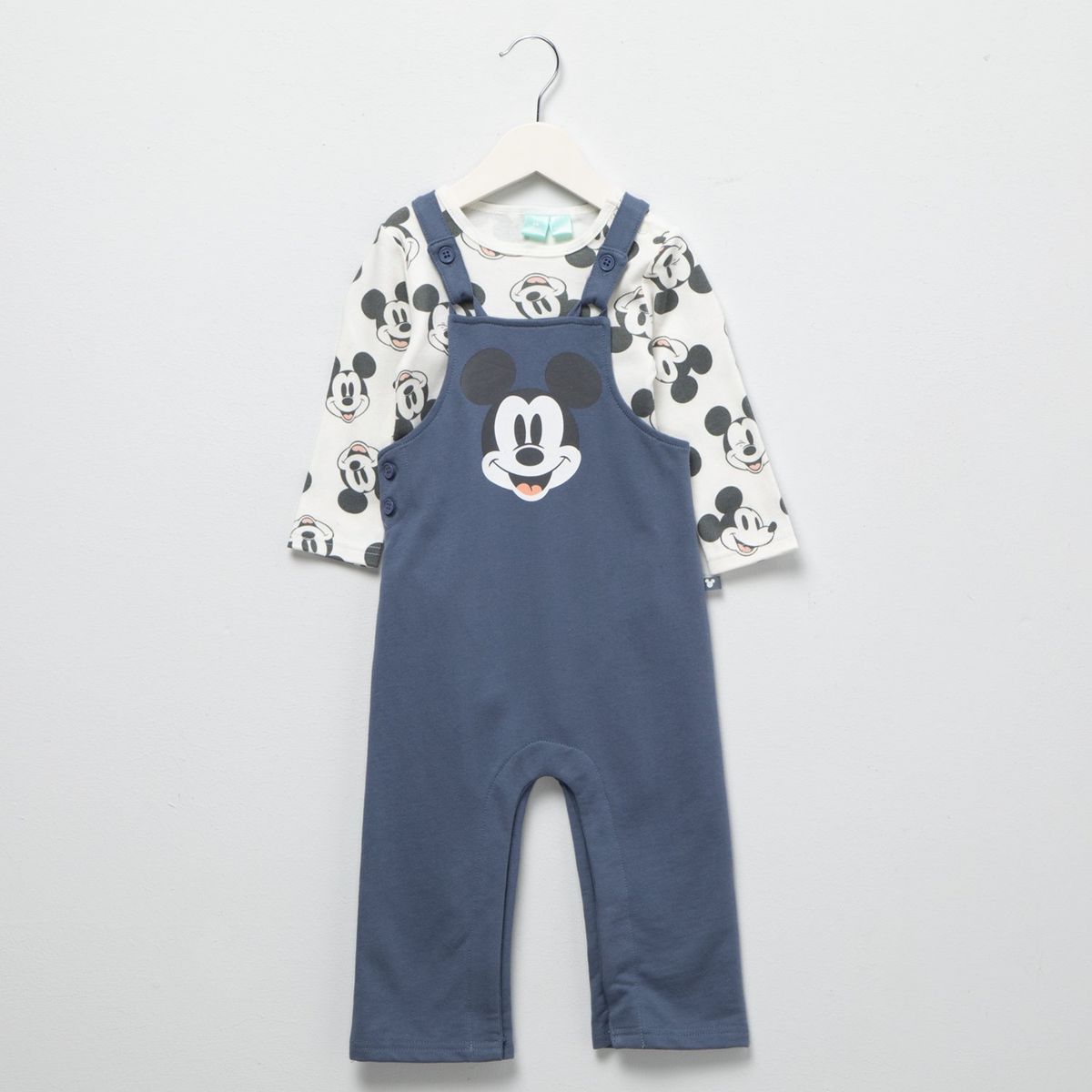 DISNEY - Enterito Bebé Niño Algodón Mickey Mouse