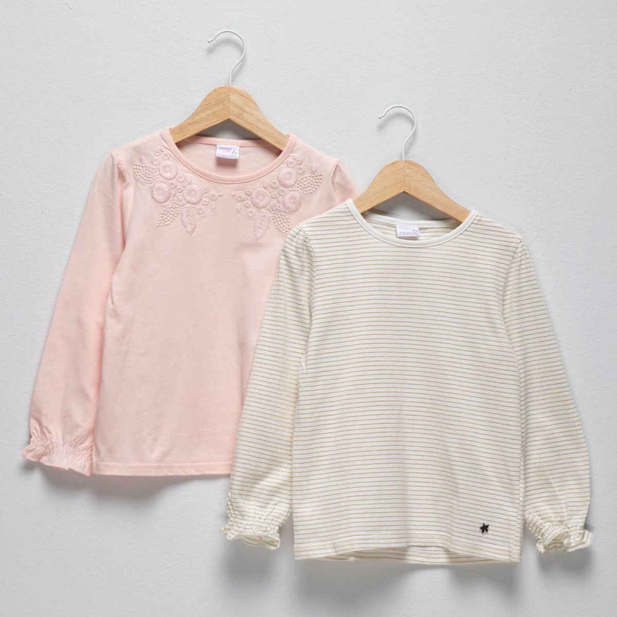 YAMP - Polo Niña Manga Larga Pack X2 Yamp