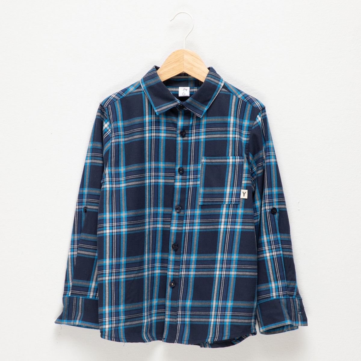 YAMP - Camisa Niño Manga Larga Algodón Yamp