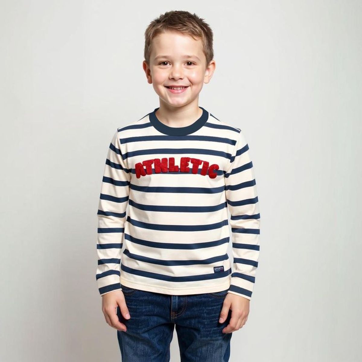 YAMP - Polo Niño Manga Larga Algodón Yamp