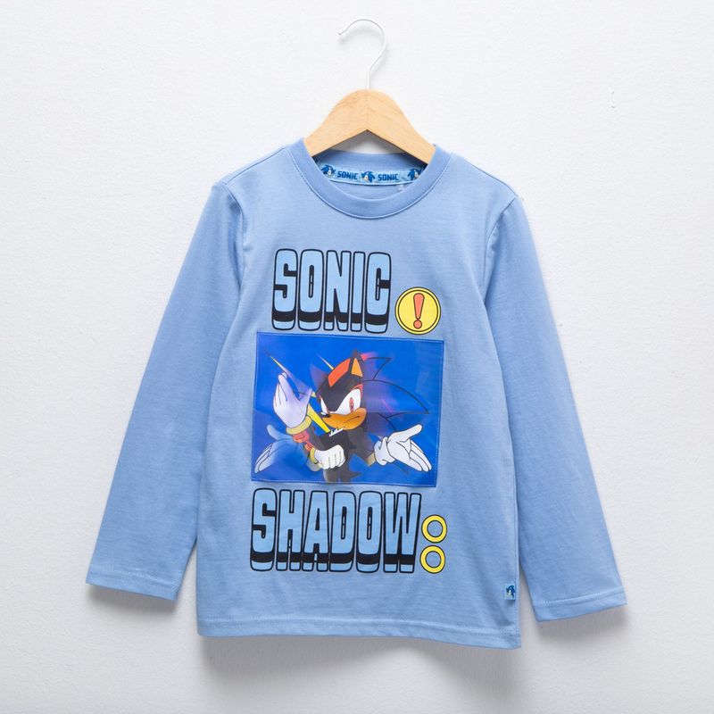 SONIC - Polo Niño Manga Larga Algodón Sonic