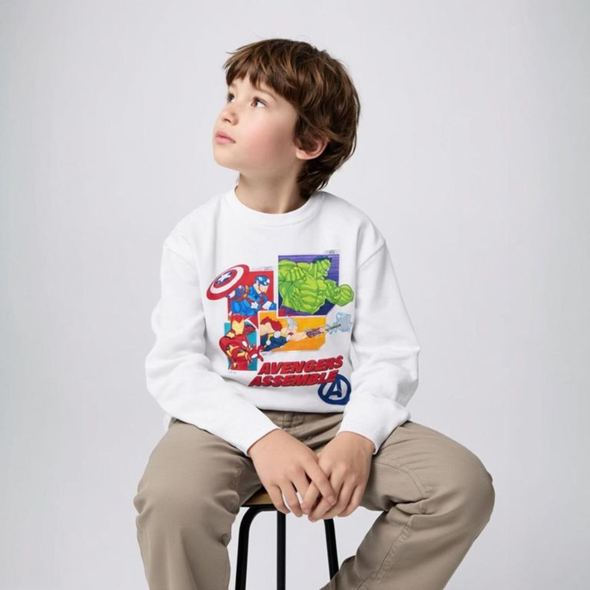 AVENGERS - Polo Niño Algodón Avengers