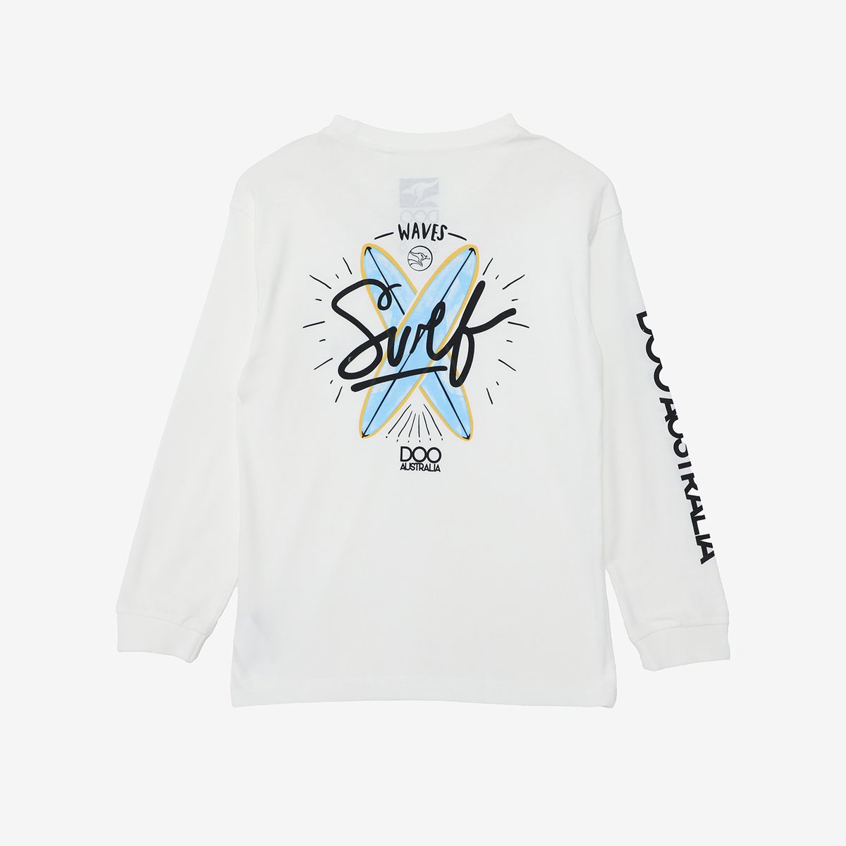 DOO AUSTRALIA - Polo Doo Australia Manga Larga Niño Algodón Estampada Casual