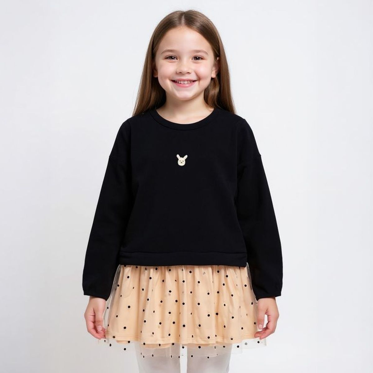 YAMP - Vestido Niña Algodón Yamp