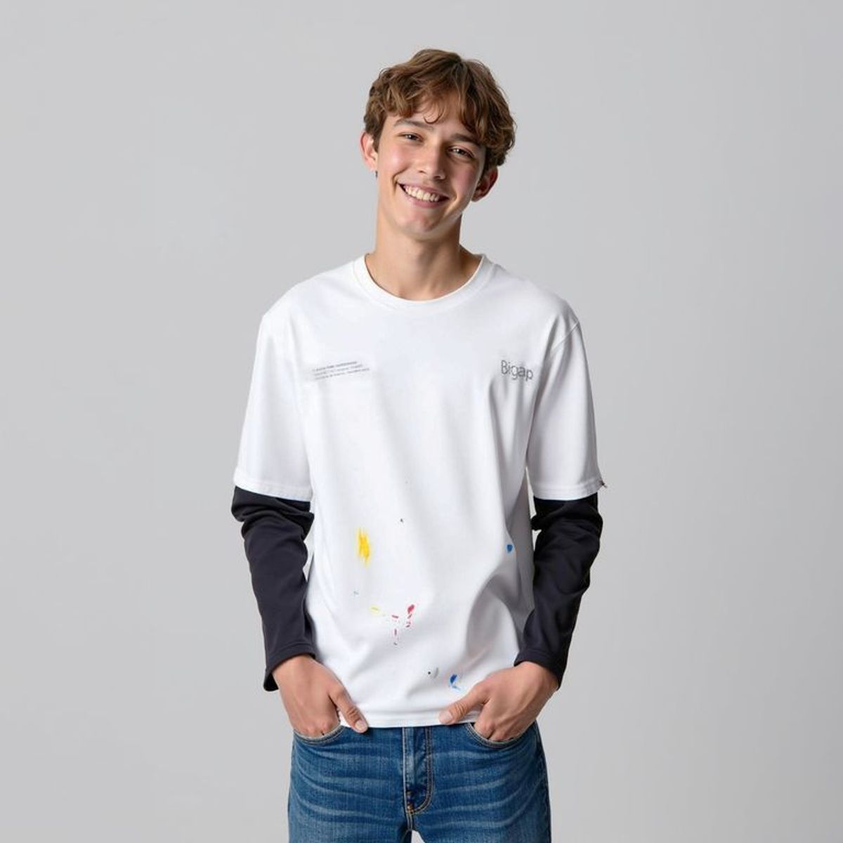 FEDERATION - Polo Niño Manga Larga Algodón Federation