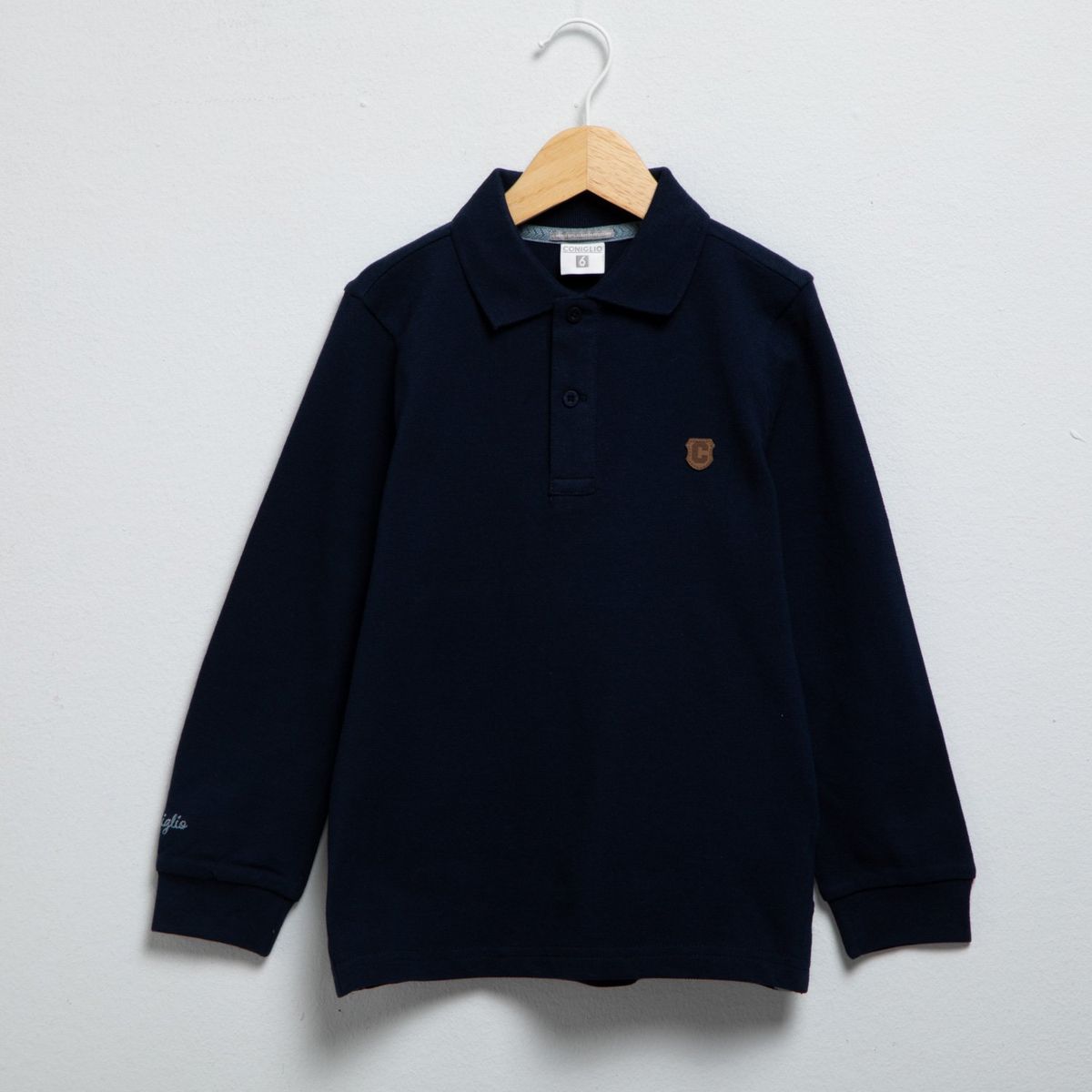 CONIGLIO - Polo Coniglio Manga Larga Algodón Niño