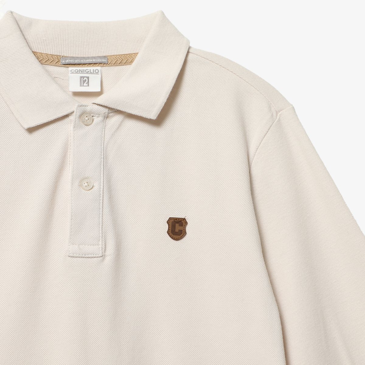CONIGLIO - Polo Coniglio Manga Larga Algodón Niño