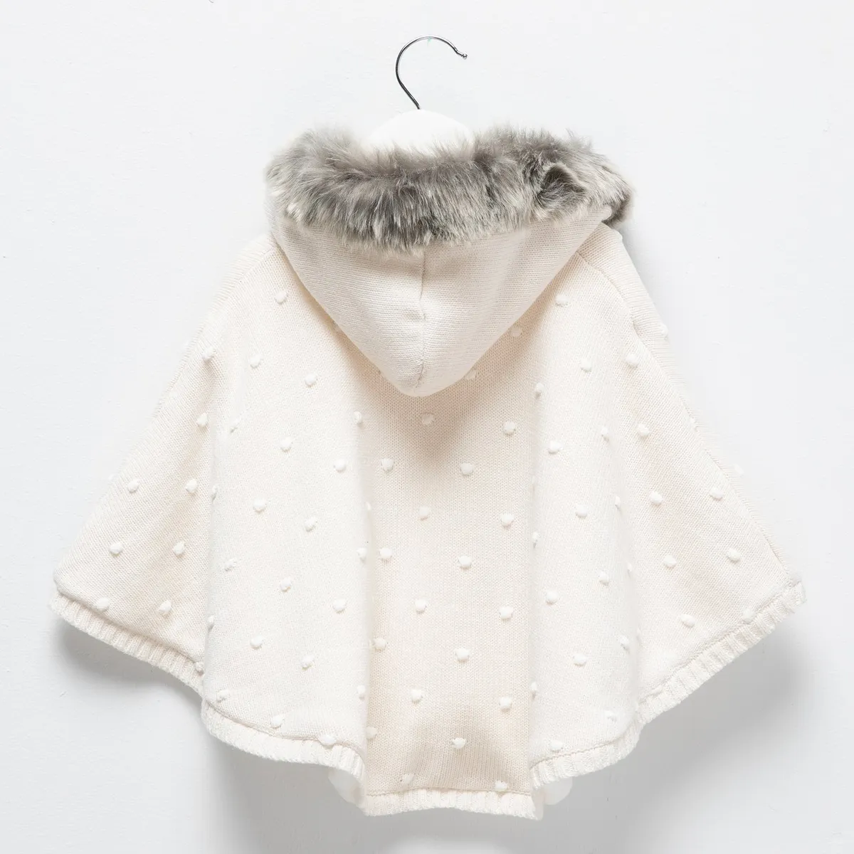 CONIGLIO - Poncho Bebé Niña Algodón Coniglio