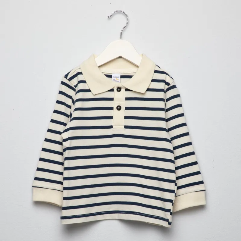 YAMP - Polo Bebé Niño Manga Larga Algodón Yamp