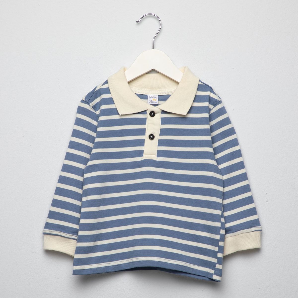 YAMP - Polo Bebé Niño Manga Larga Algodón Yamp