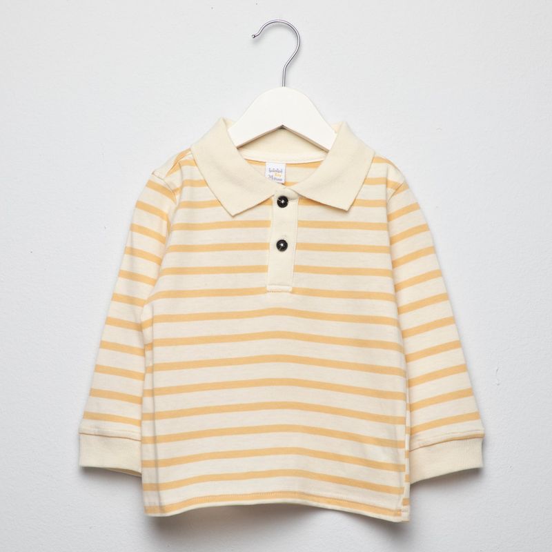 YAMP - Polo Bebé Niño Manga Larga Algodón Yamp