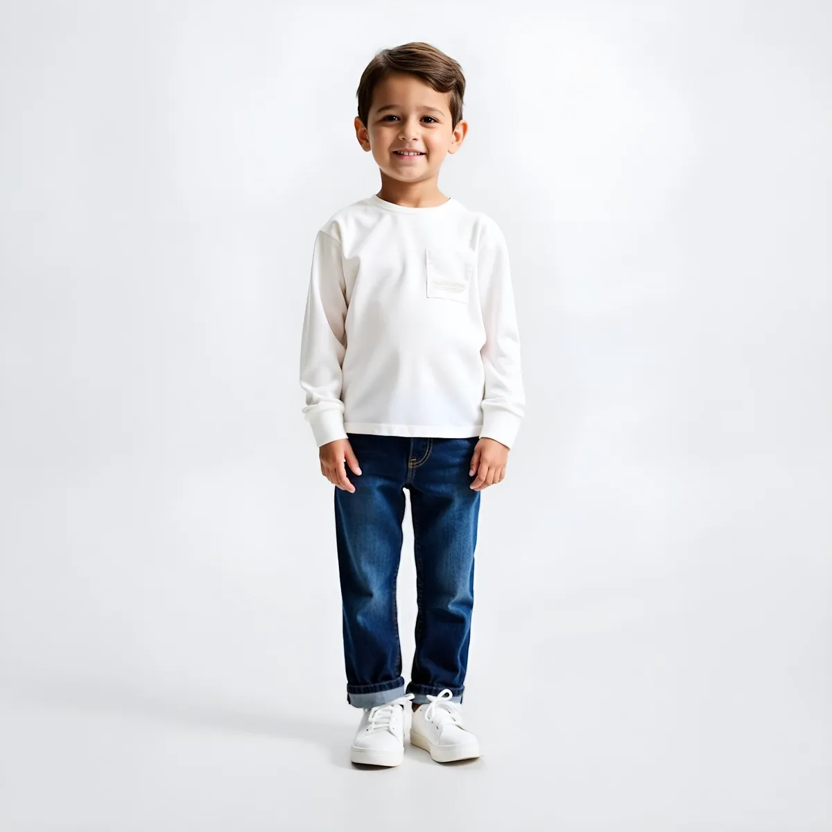 YAMP - Polo Niño Manga Larga Pack X2 Yamp