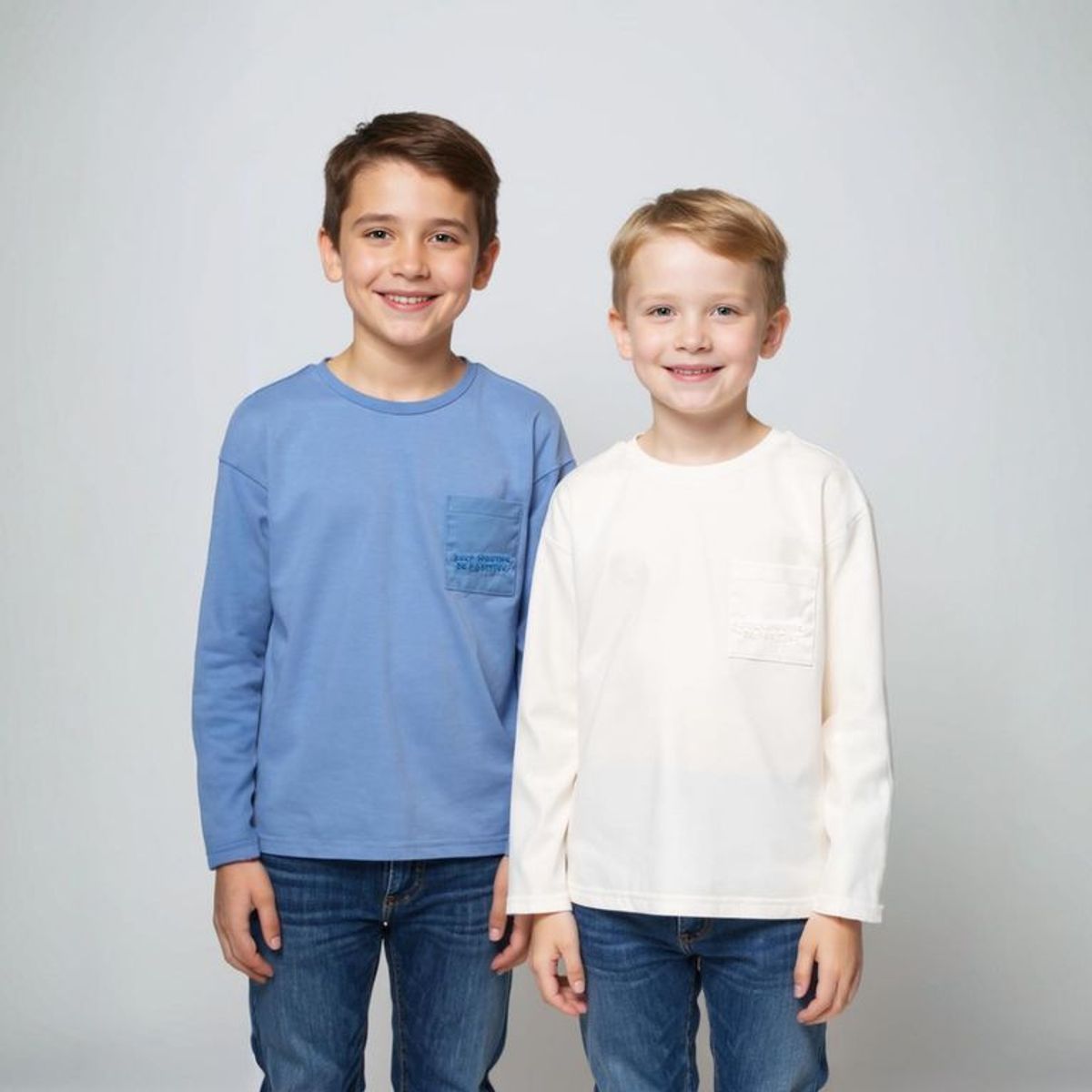 YAMP - Polo Niño Manga Larga Pack X2 Yamp