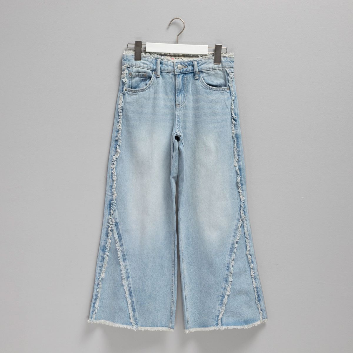 DOO AUSTRALIA - Jeans Doo Australia Wide Leg Denim Niña Algodón Tiro Medio