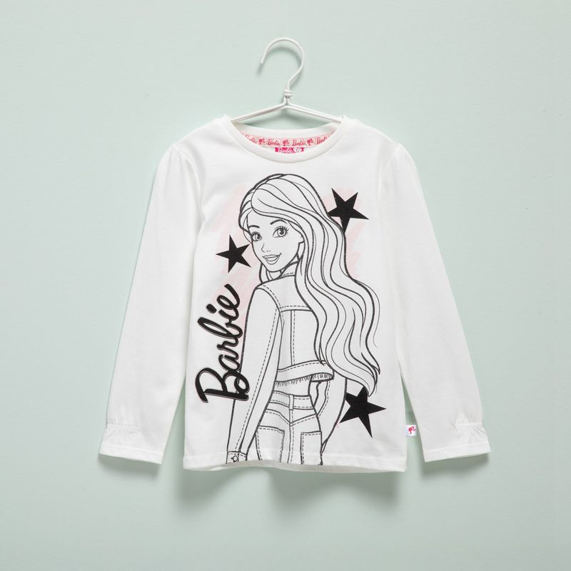 BARBIE - Polo Niña Manga Larga Barbie