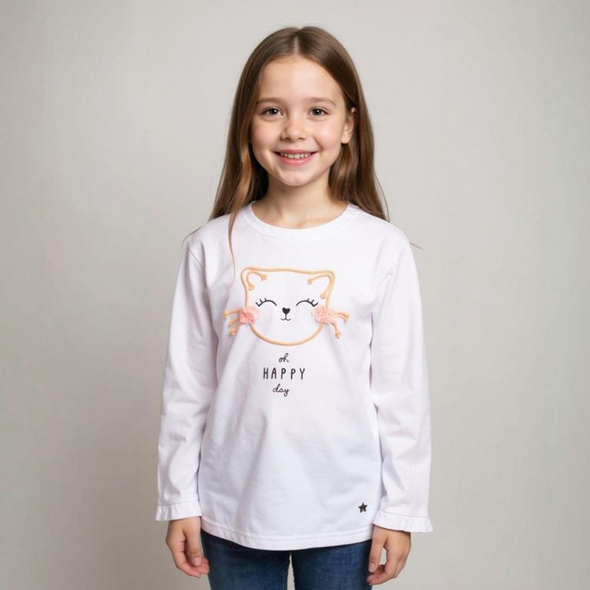 YAMP - Polo Niña Manga Larga Yamp