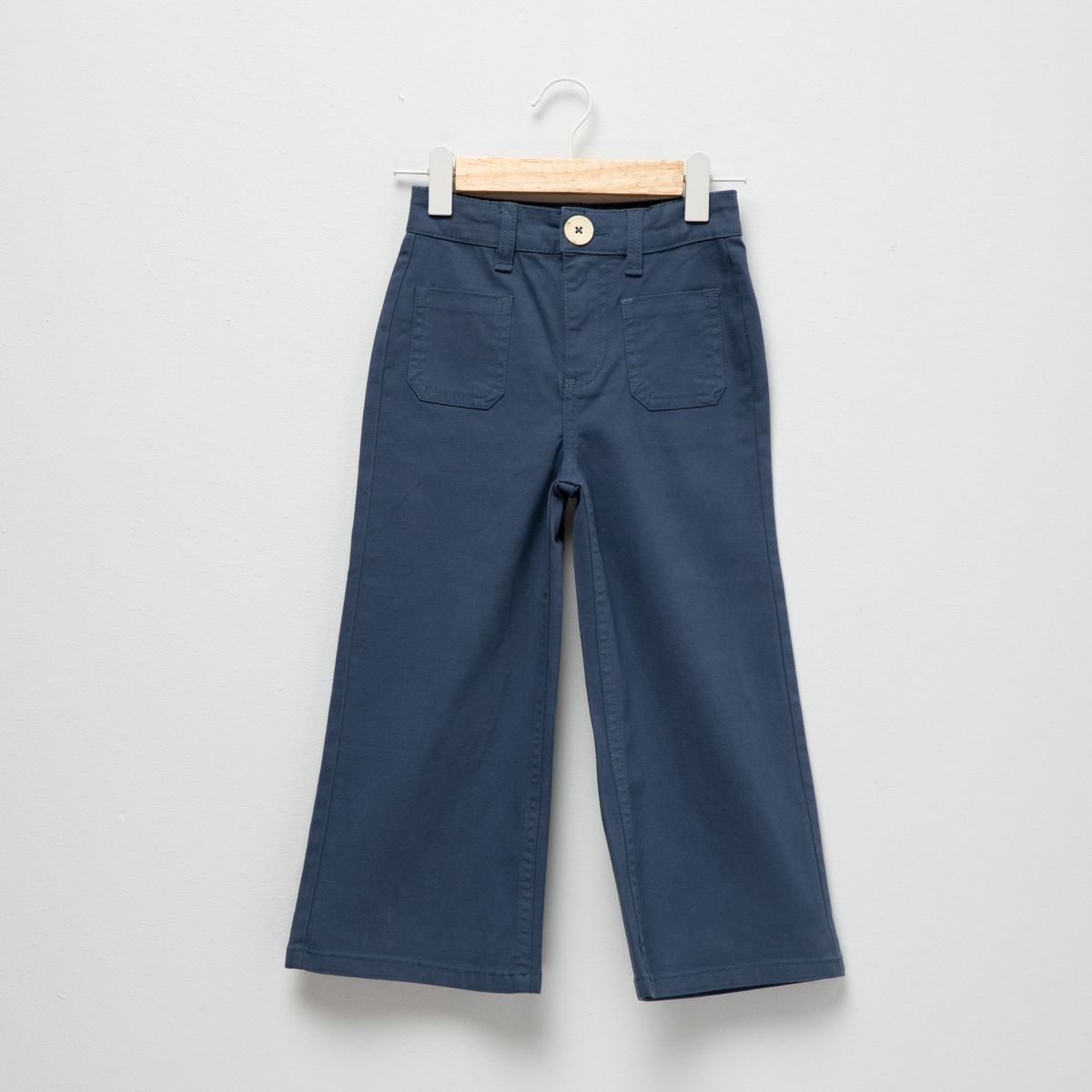 YAMP - Pantalón Wide Leg Algodón Niña Yamp Casual