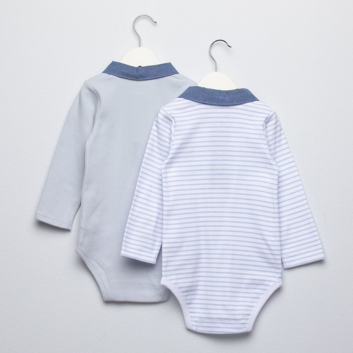 YAMP - Body Bebé Niño Pack X2 Algodón Yamp