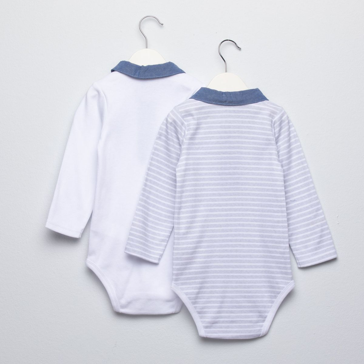 YAMP - Body Bebé Niño Pack X2 Algodón Yamp