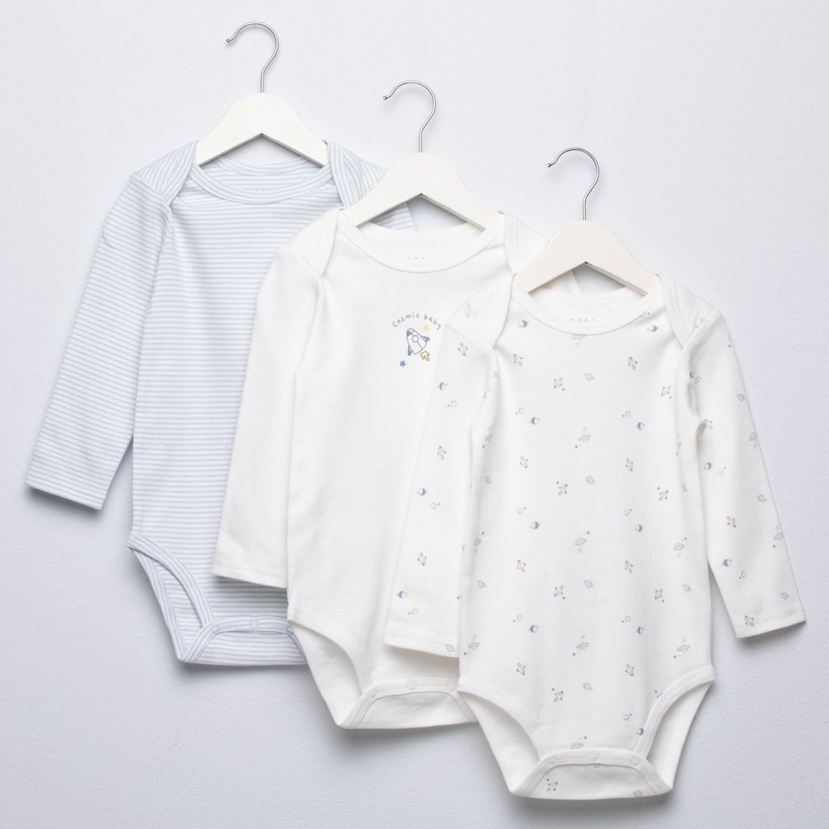 YAMP - Body Bebé Niño Pack X3 Algodón Yamp