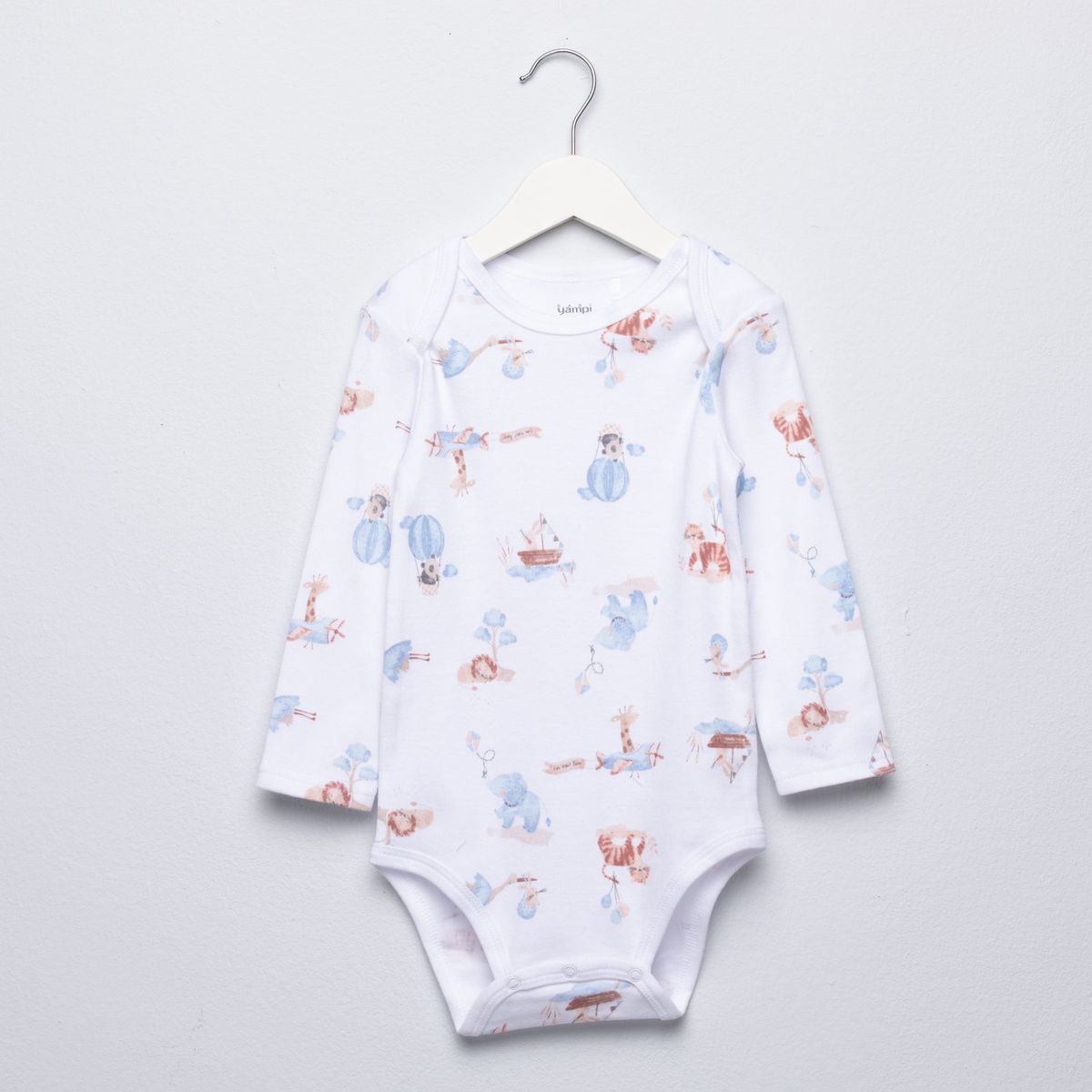 YAMP - Body Bebé Niño Pack X3 Algodón Yamp