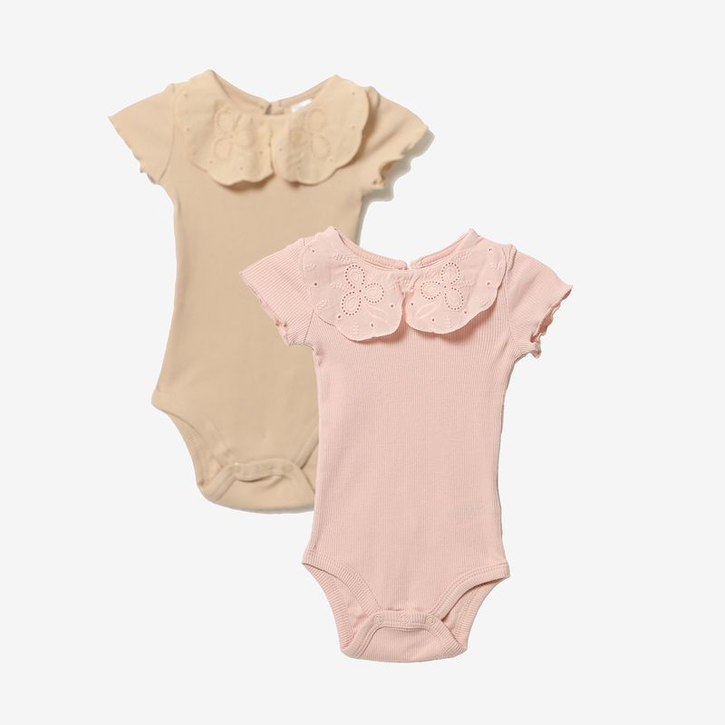 YAMP - Body Bebé Niña Pack X2 Yamp