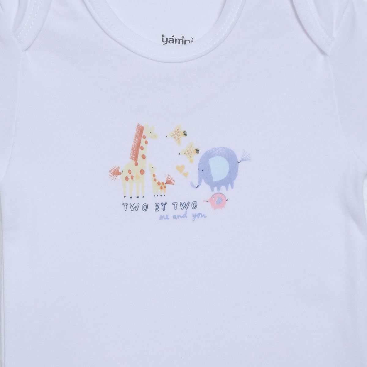 YAMP - Body Bebé Niño Pack X3 Algodón Yamp