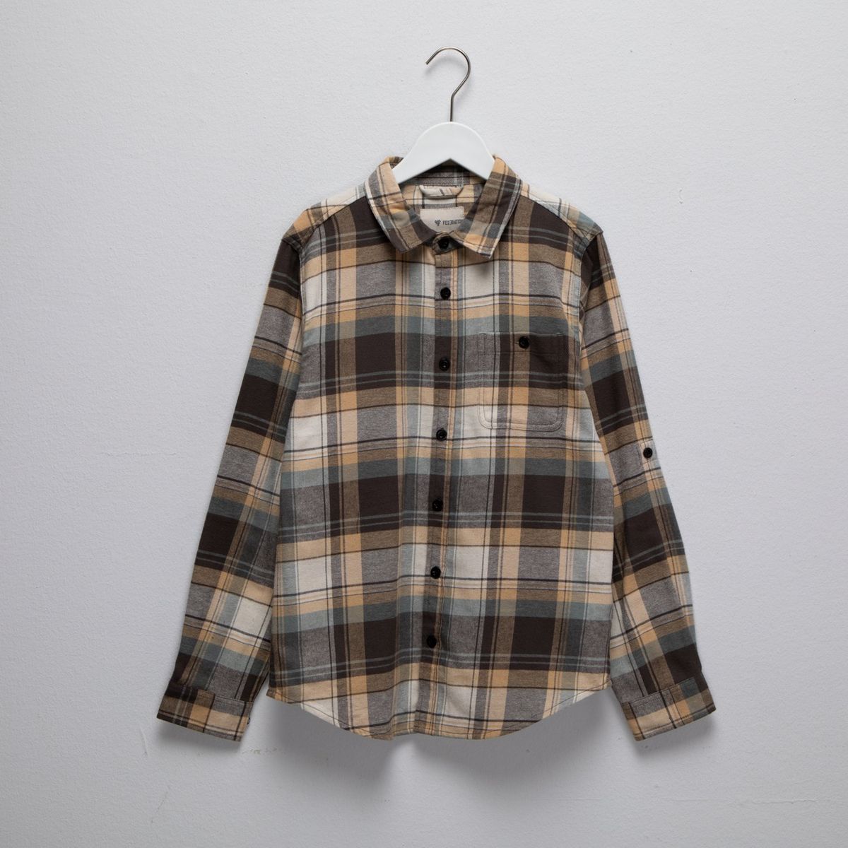 FEDERATION - Camisa Niño Manga Larga Algodón Federation