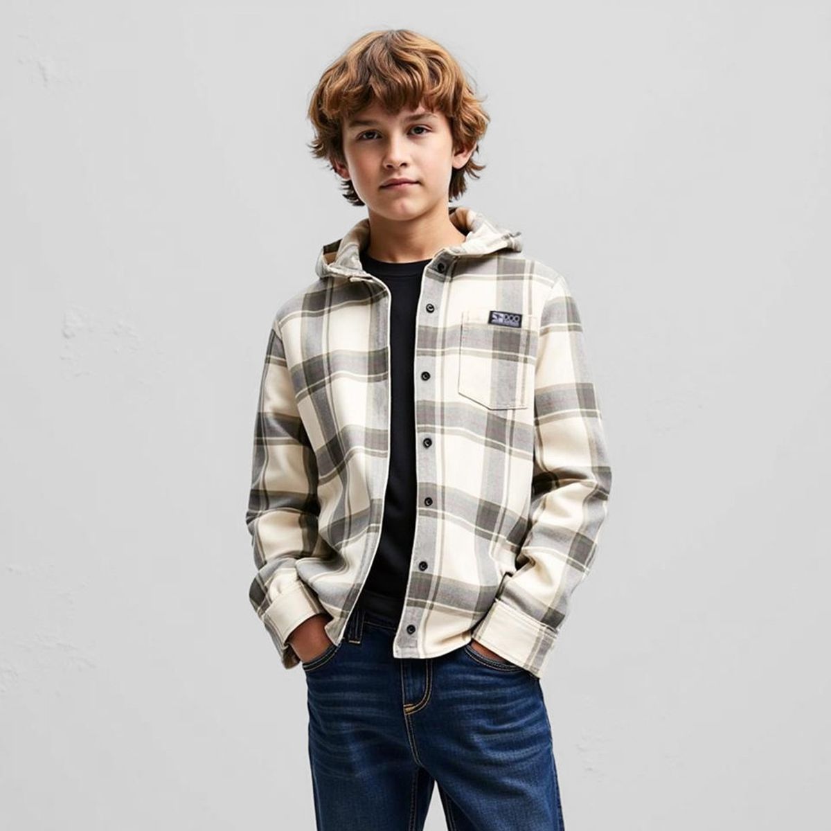 DOO AUSTRALIA - Camisa Niño Manga Larga Algodón Doo Australia