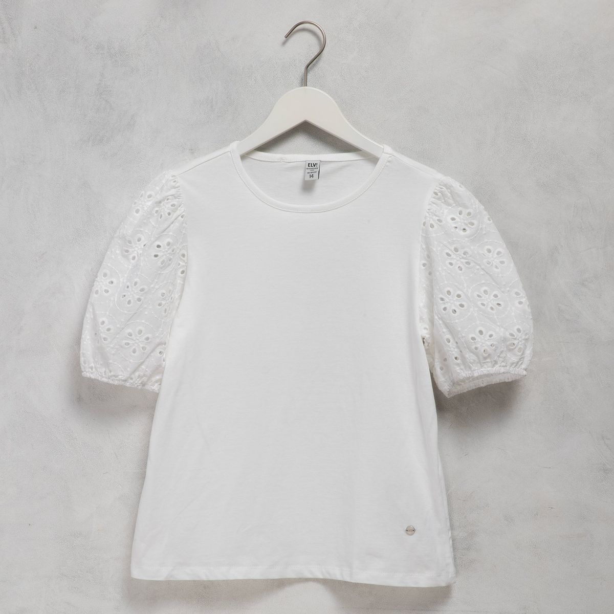 ELEVEN - Polo Algodón Eleven Niña Manga Corta Diseño Liso