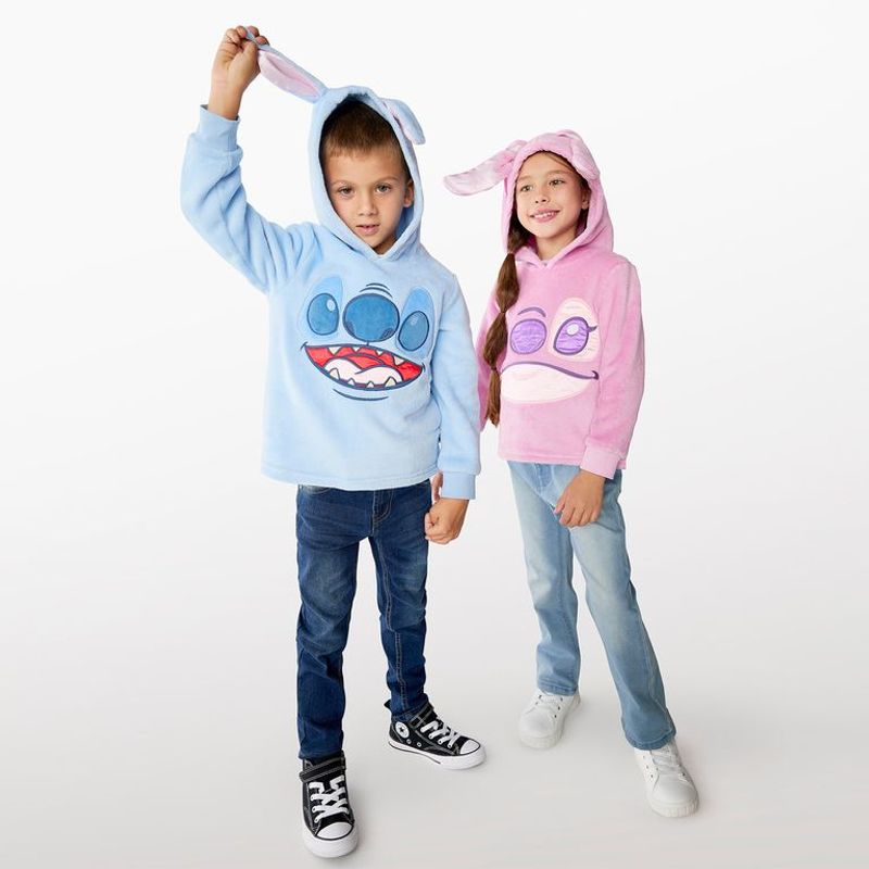 DISNEY - Polera Niño Polar Lilo Y Stitch