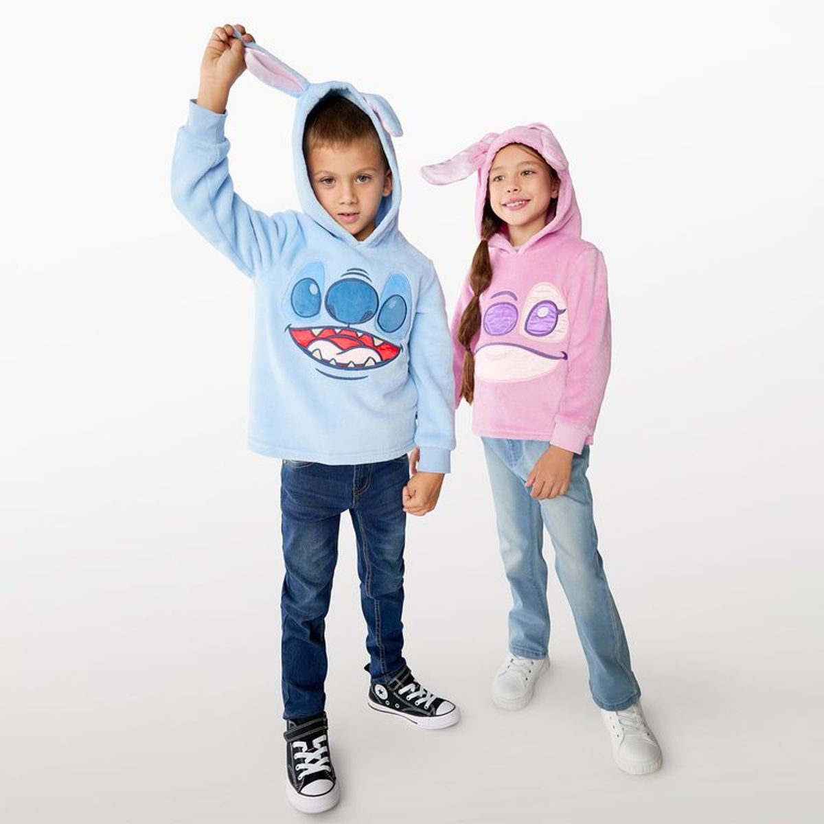 DISNEY - Polera Niño Polar Lilo Y Stitch