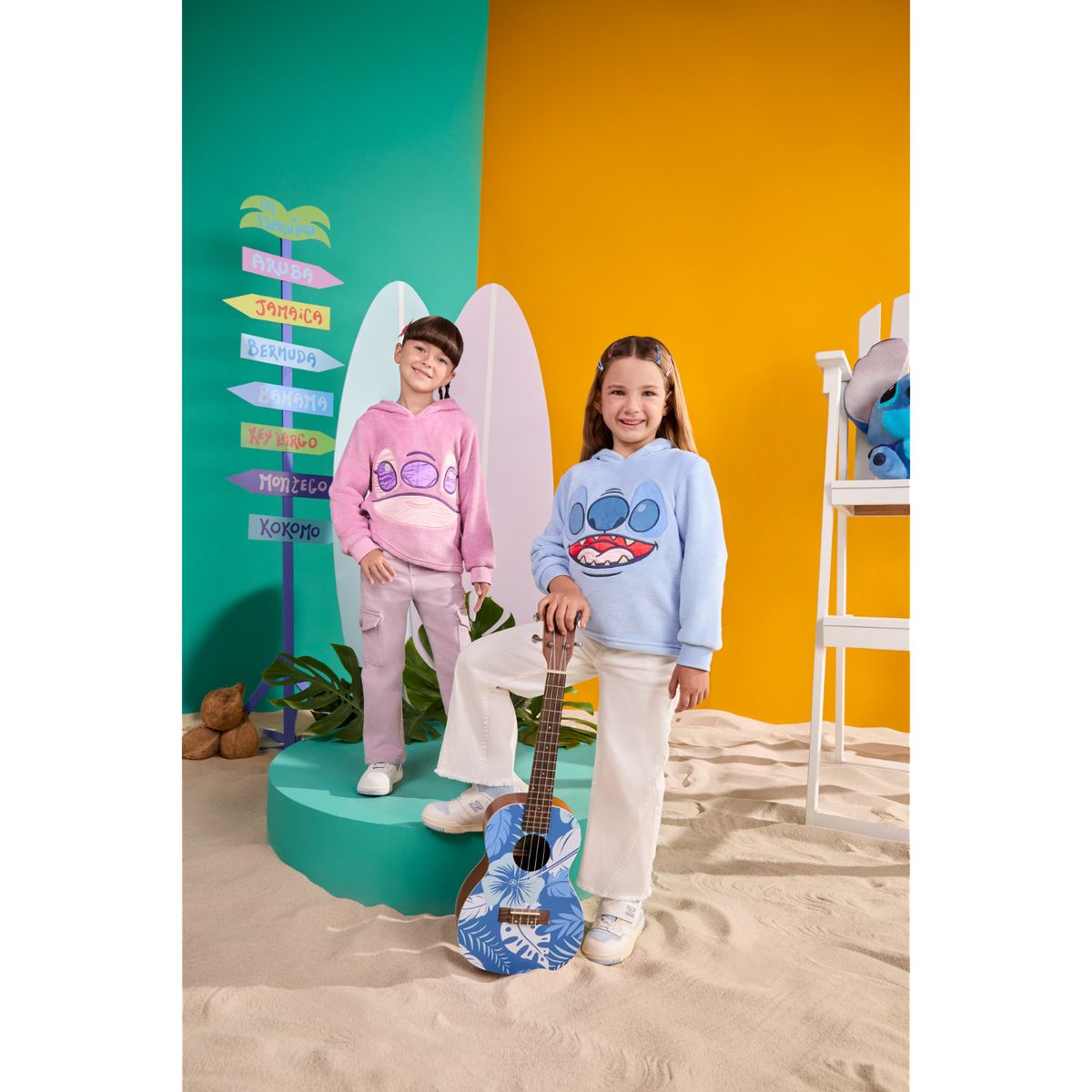 DISNEY - Polera Niña Lilo Y Stitch