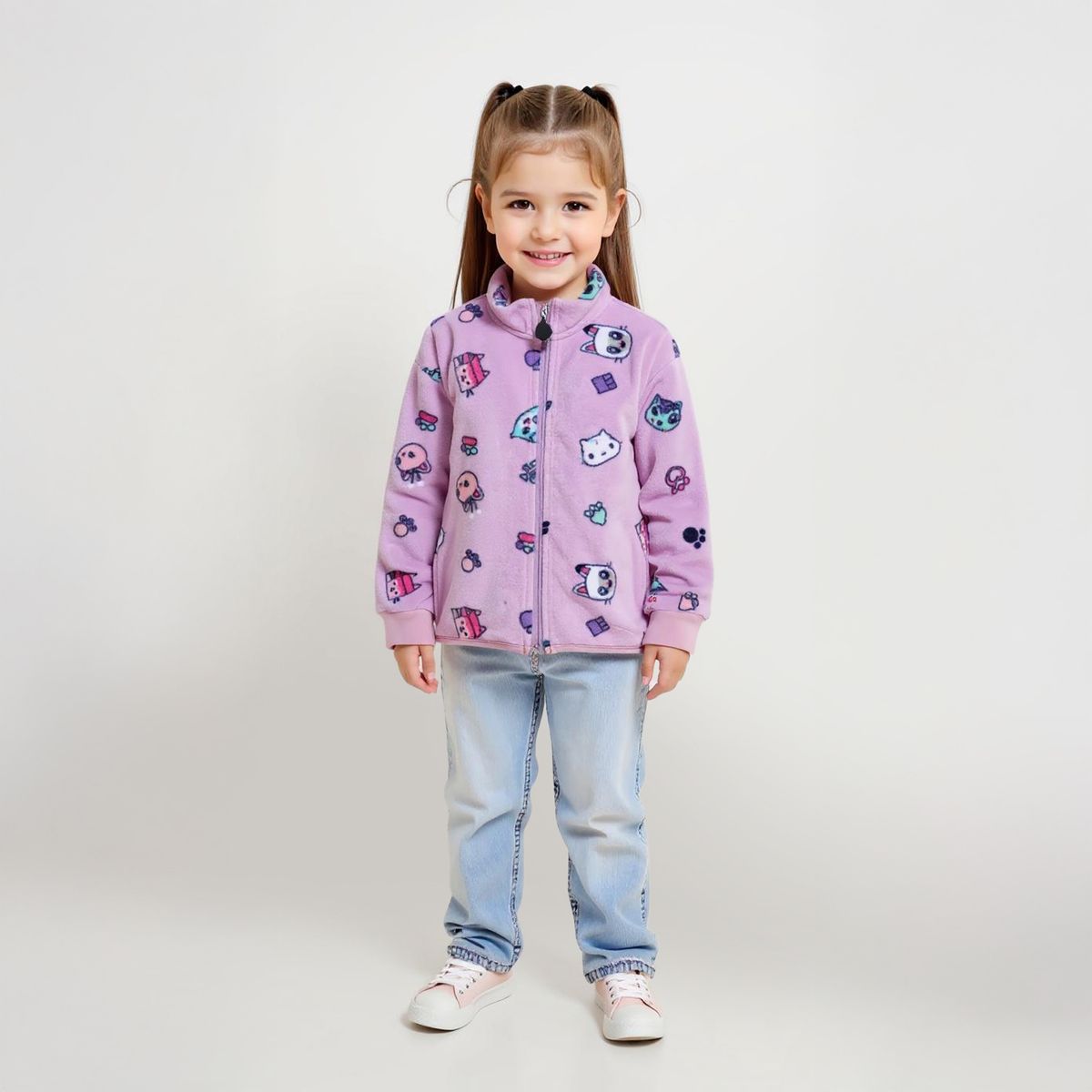 LA CASA DE GABBY - Polera Niña Polar Gabbys Dollhouse