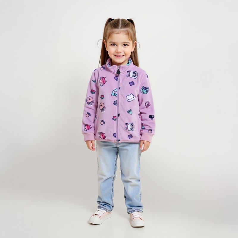 LA CASA DE GABBY - Polera Niña Polar Gabbys Dollhouse