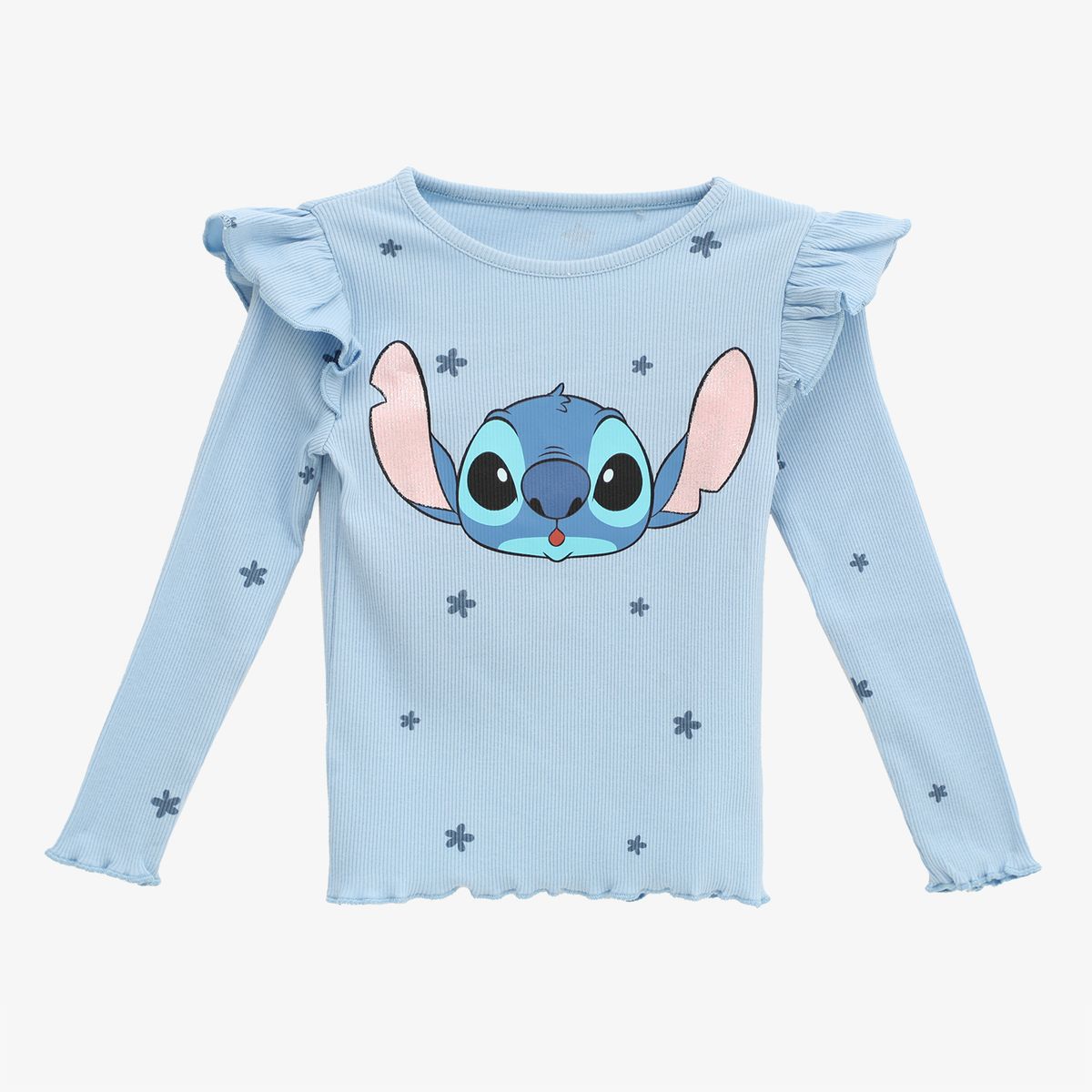 DISNEY - Polo Niña Manga Larga Algodón Lilo Y Stitch
