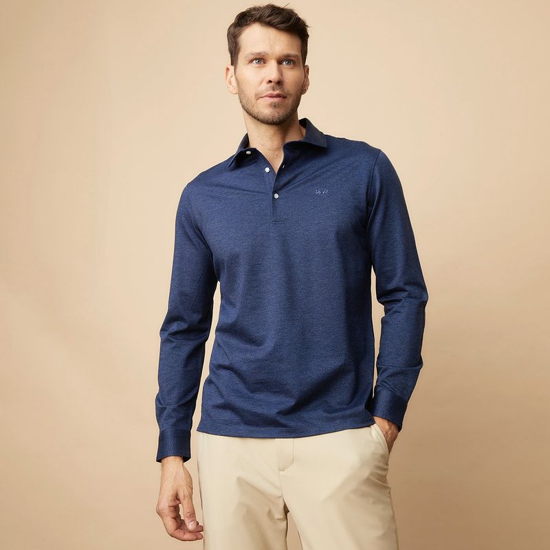 LA MARTINA - Camisa Casual Manga Larga Algodón Hombre La Martina