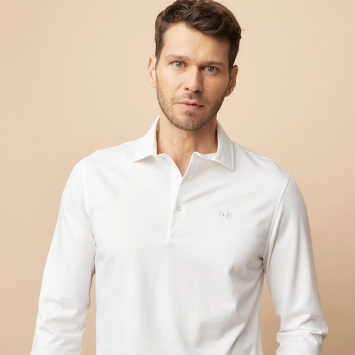 LA MARTINA - Camisa Casual Manga Larga Algodón Hombre La Martina