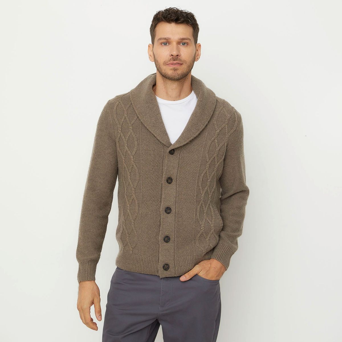 UNIVERSITY CLUB - Cardigan Hombre Uni