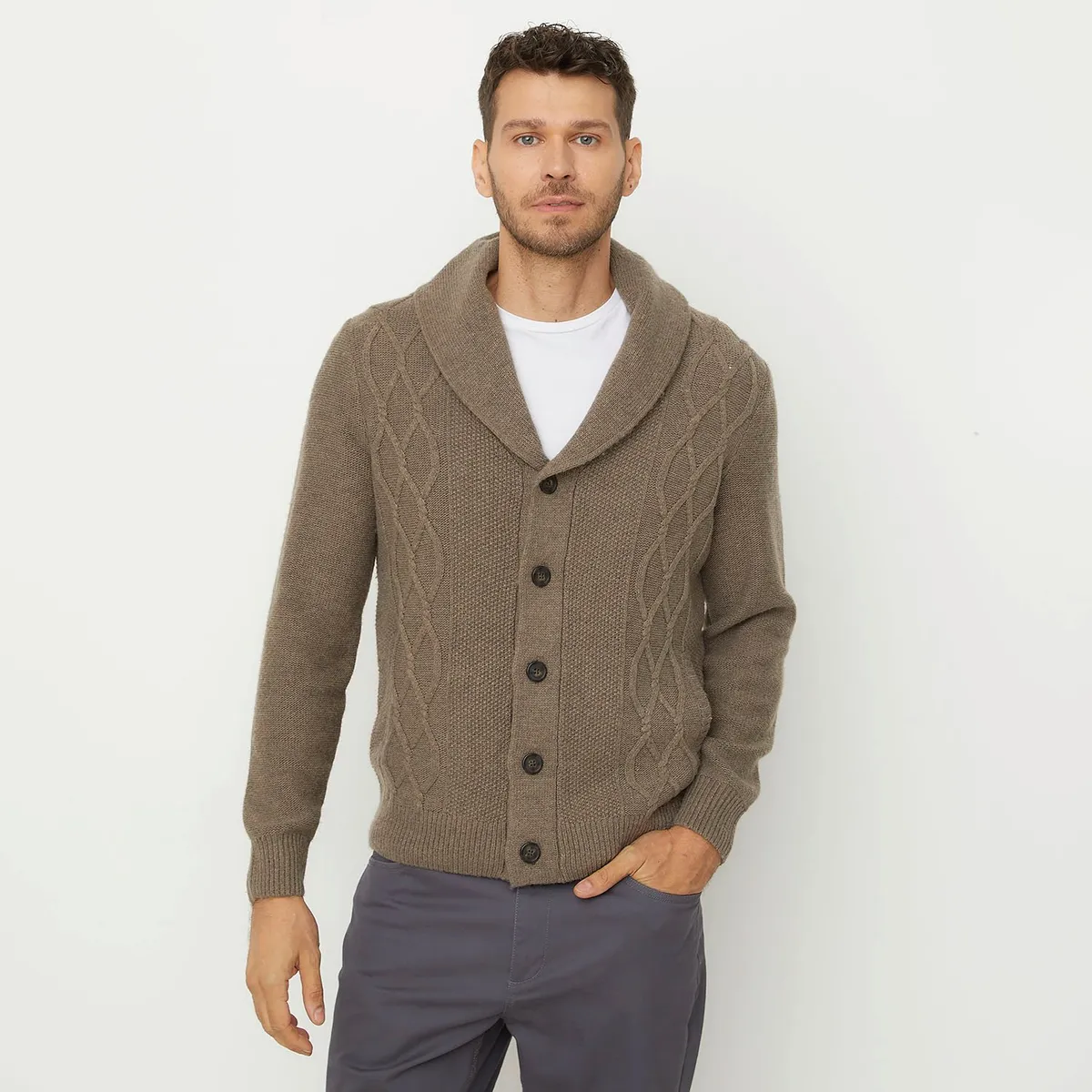 UNIVERSITY CLUB - Cardigan Hombre Uni