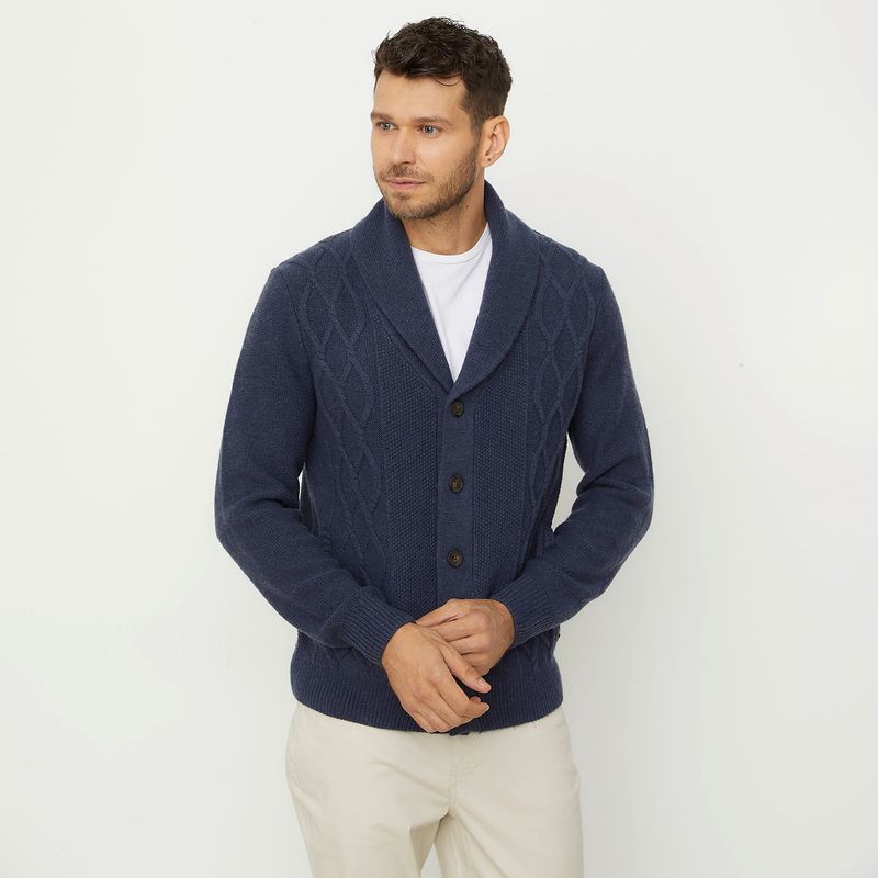 UNIVERSITY CLUB - Cardigan Hombre Uni