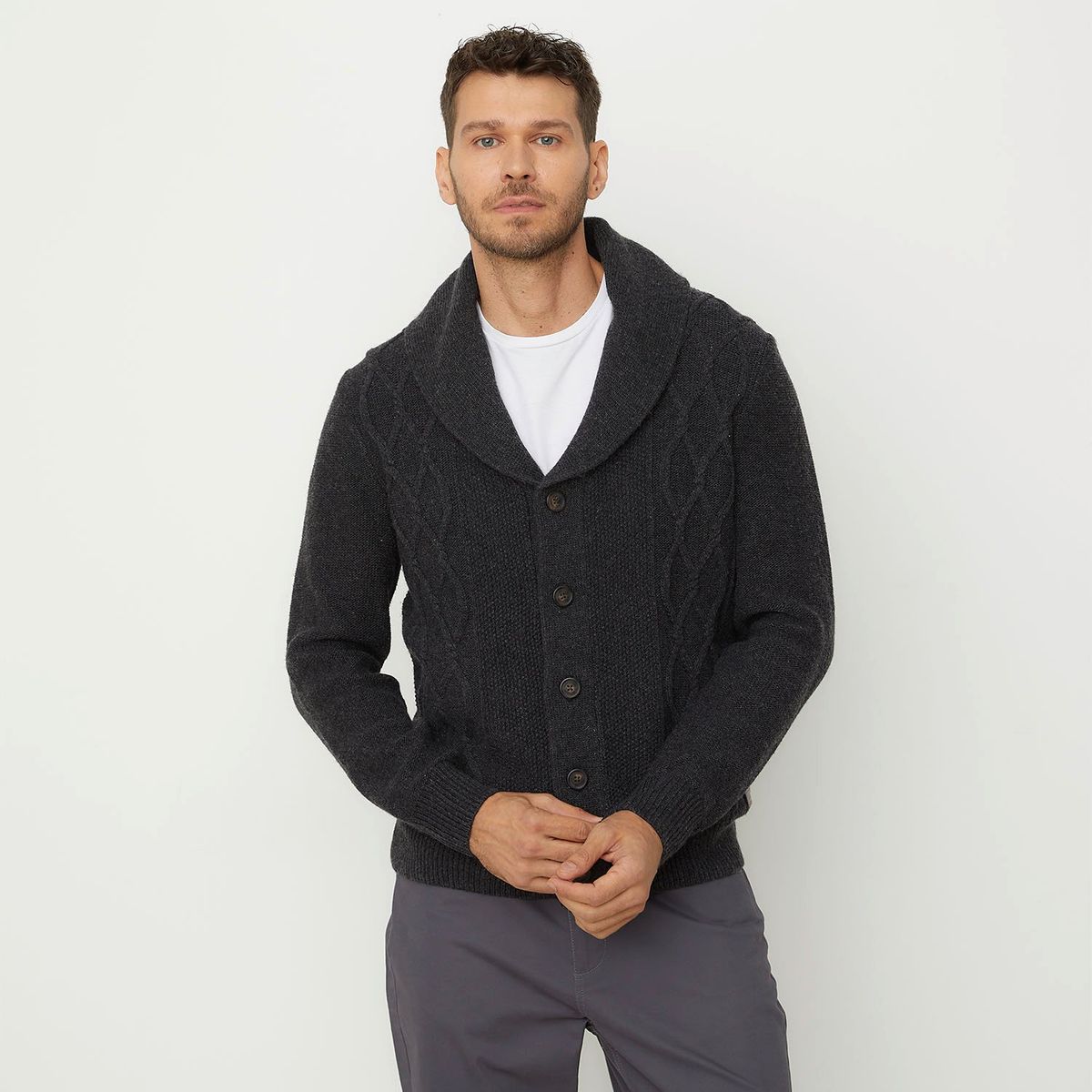 UNIVERSITY CLUB - Cardigan Hombre Uni