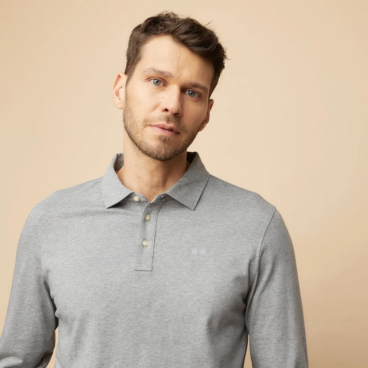 LA MARTINA - Polo Manga Larga Casual Algodón Hombre La Martina