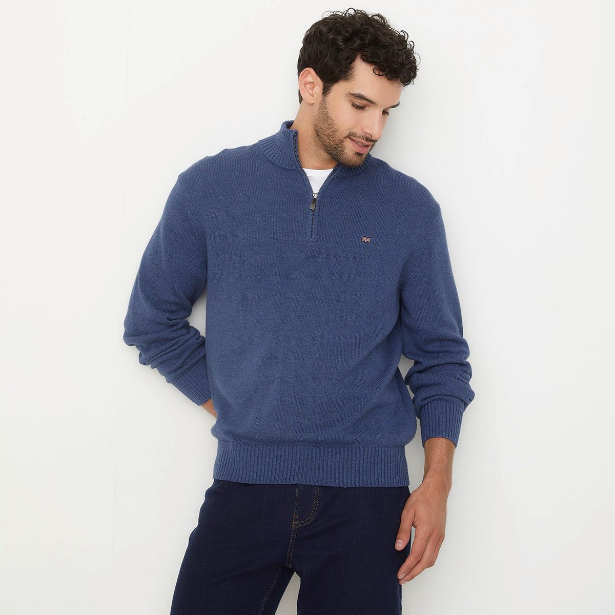 UNIVERSITY CLUB - Chompa University Club Casual Algodón Hombre Manga Larga