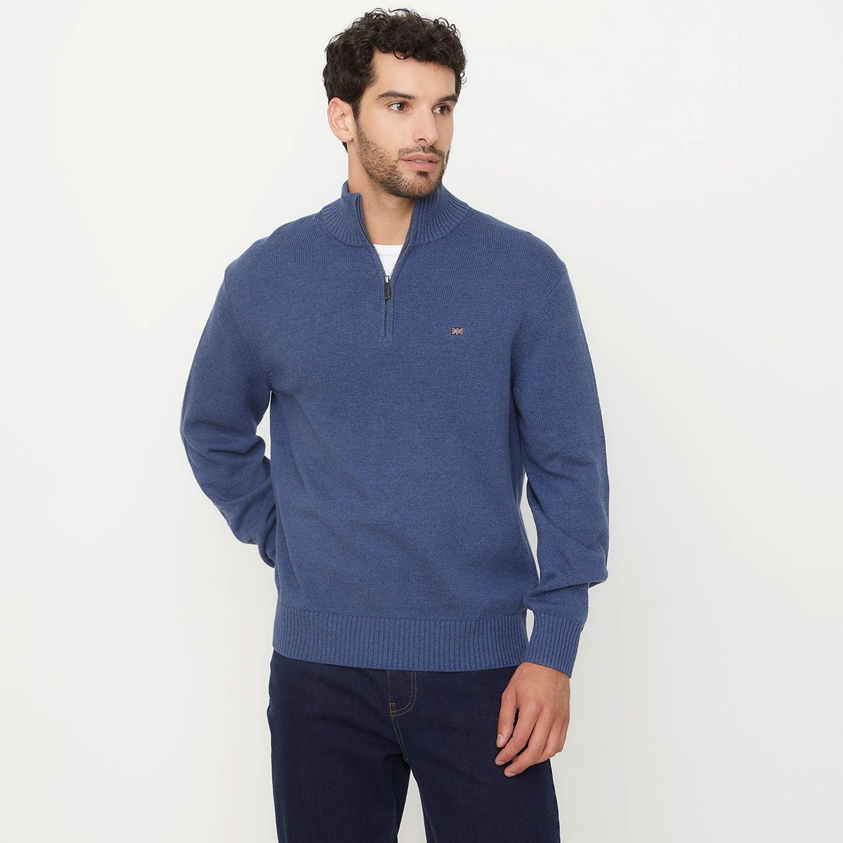 UNIVERSITY CLUB - Chompa University Club Casual Algodón Hombre Manga Larga