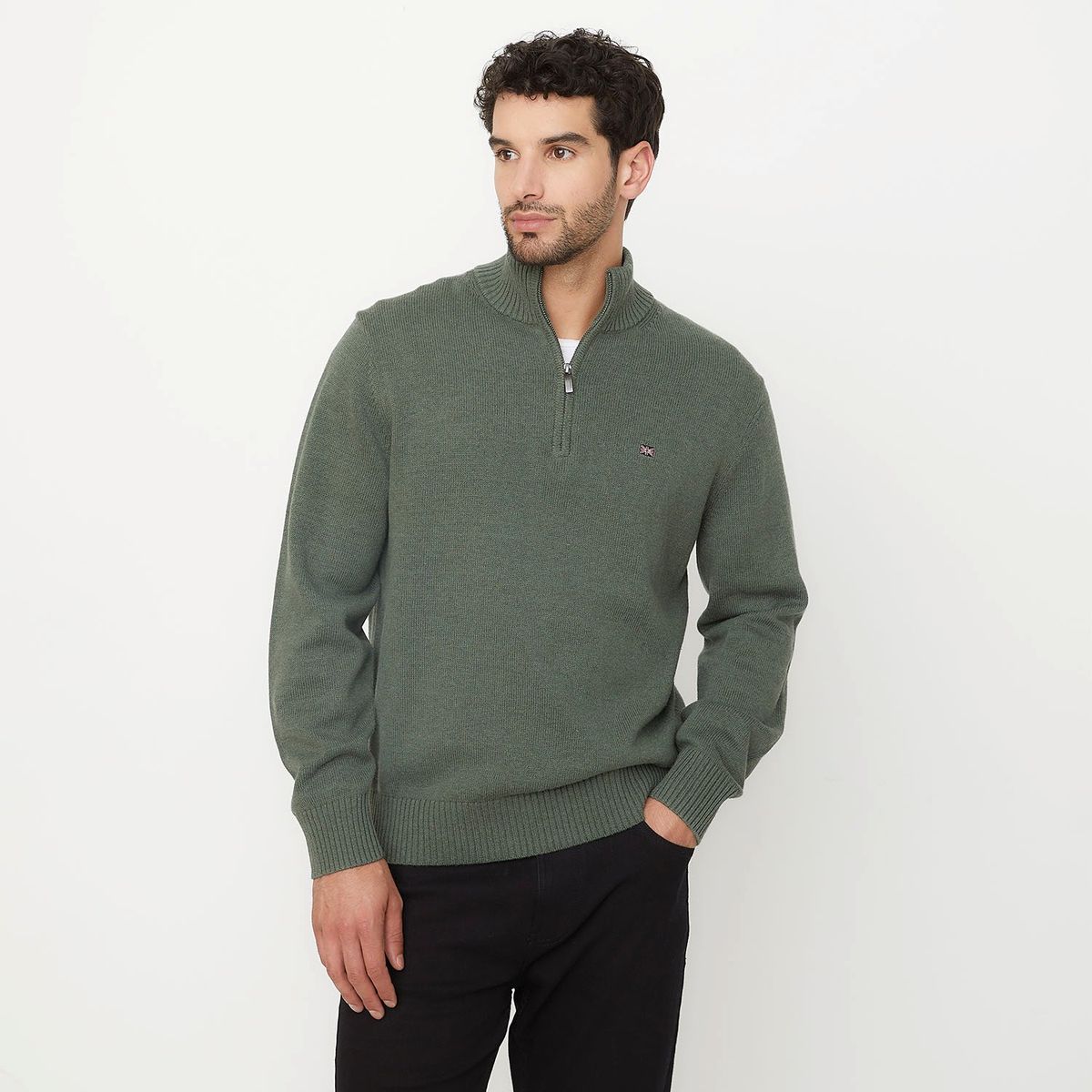 UNIVERSITY CLUB - Chompa University Club Casual Algodón Hombre Manga Larga