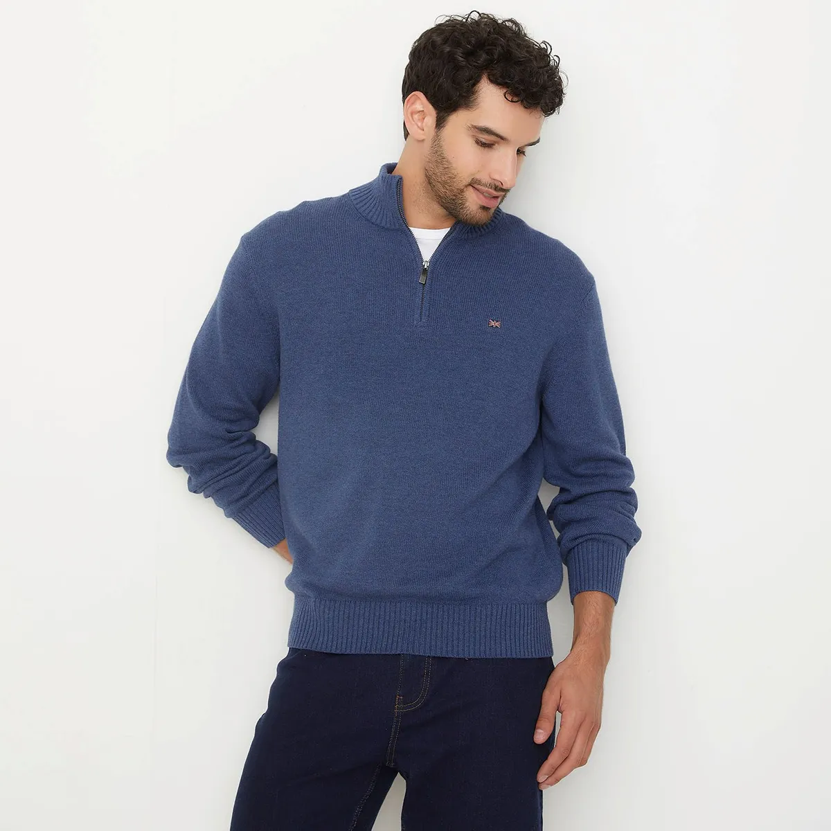 UNIVERSITY CLUB - Chompa University Club Casual Algodón Hombre Manga Larga