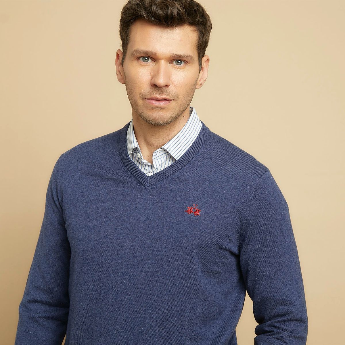 LA MARTINA - Chompa Sport Manga Larga Hombre La Martina