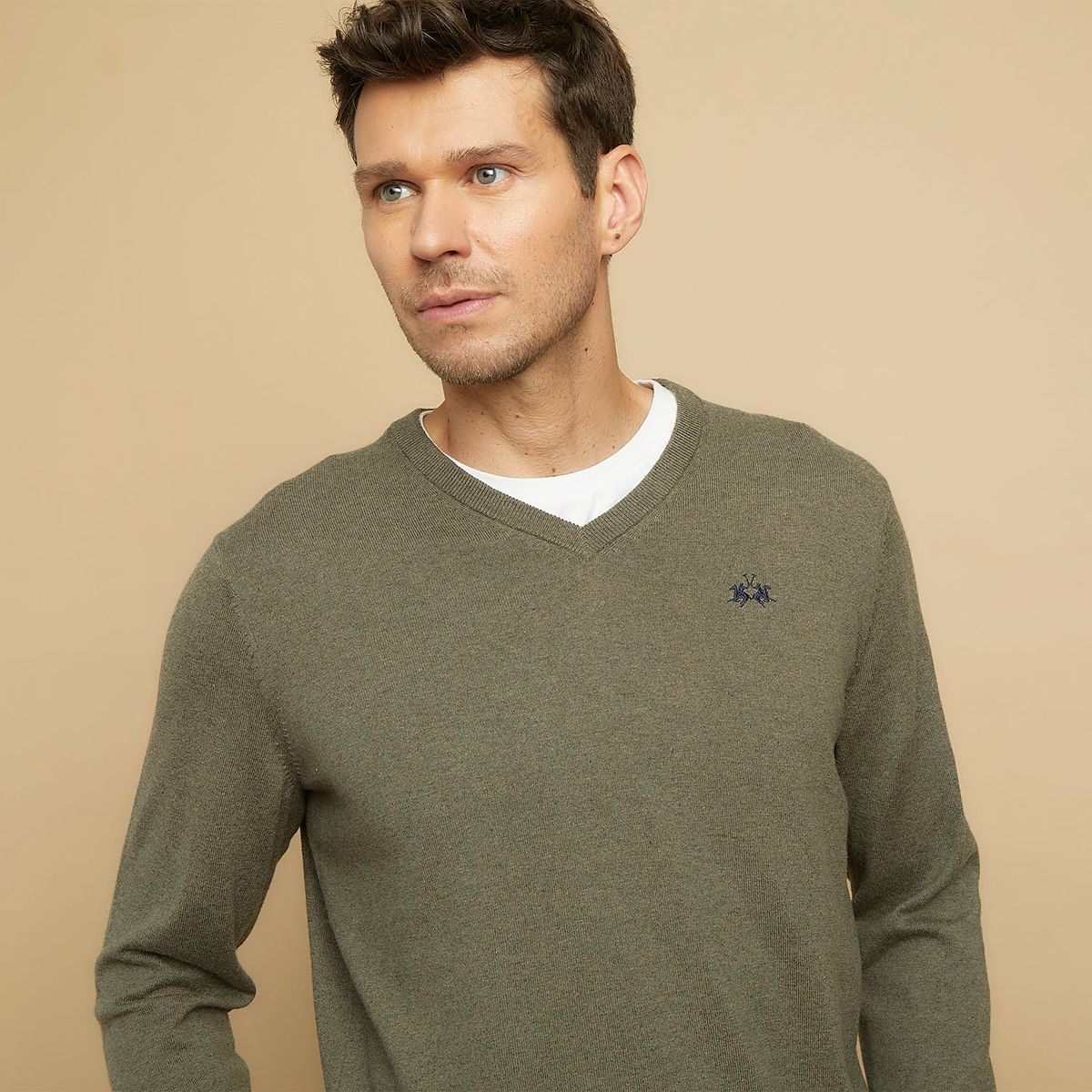 LA MARTINA - Chompa Sport Manga Larga Hombre La Martina