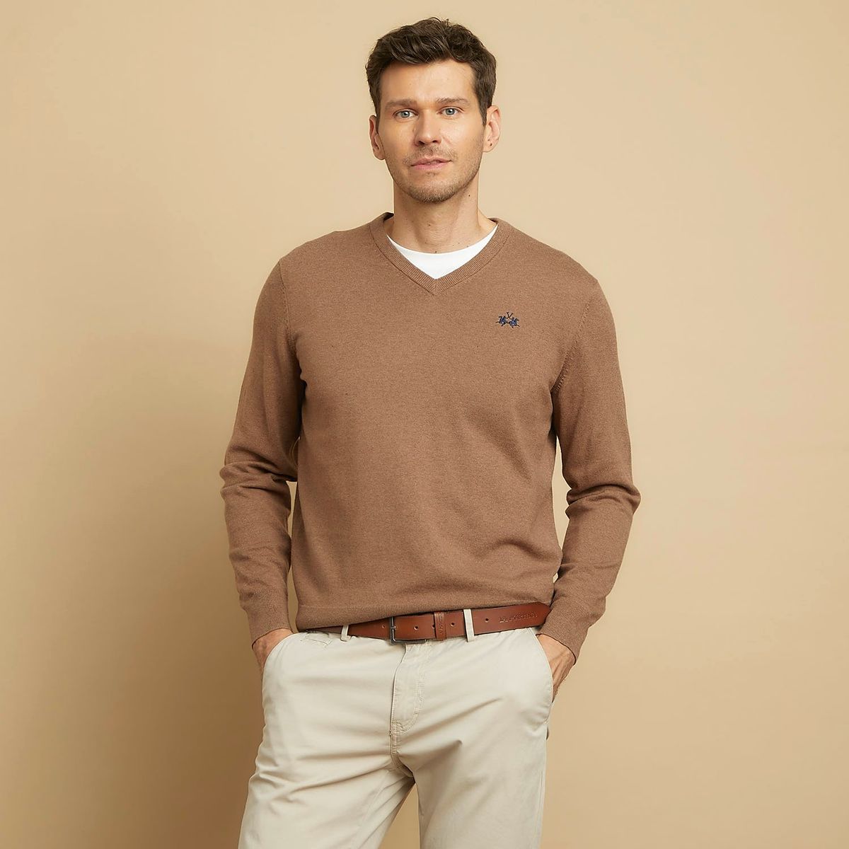 LA MARTINA - Chompa Sport Manga Larga Hombre La Martina